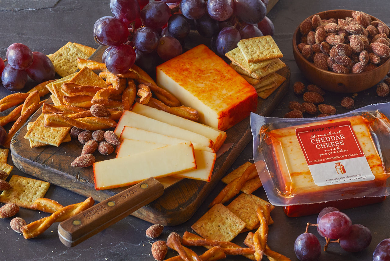 Smoked Cheddar Cheese with Paprika