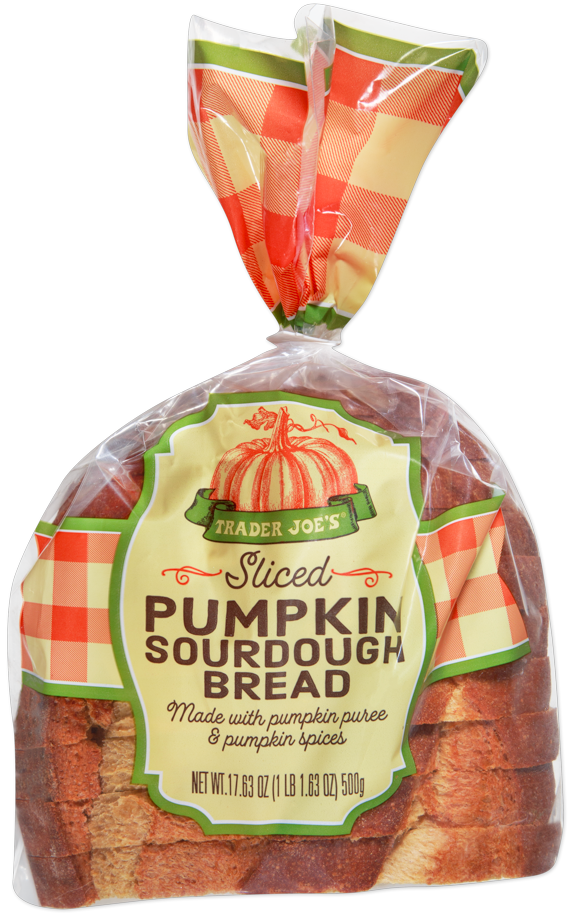 Sliced Pumpkin Sourdough Bread