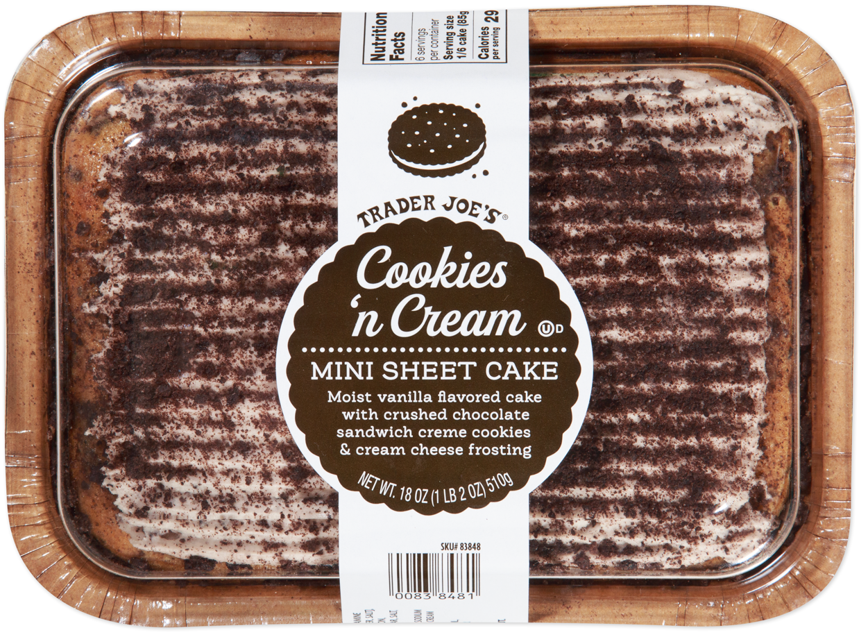 Cookies 'n Cream Mini Sheet Cake