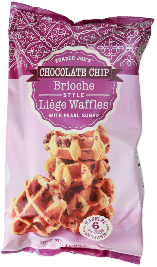 Chocolate Chip Brioche Style Liège Waffles