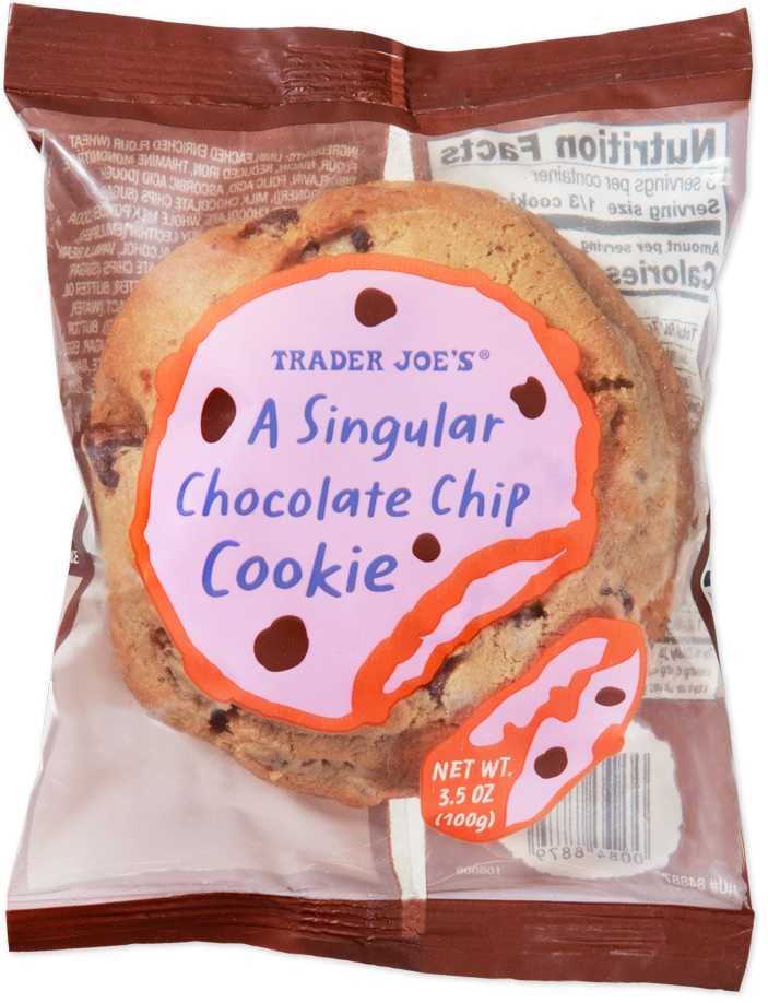 A Singular Chocolate Chip Cookie