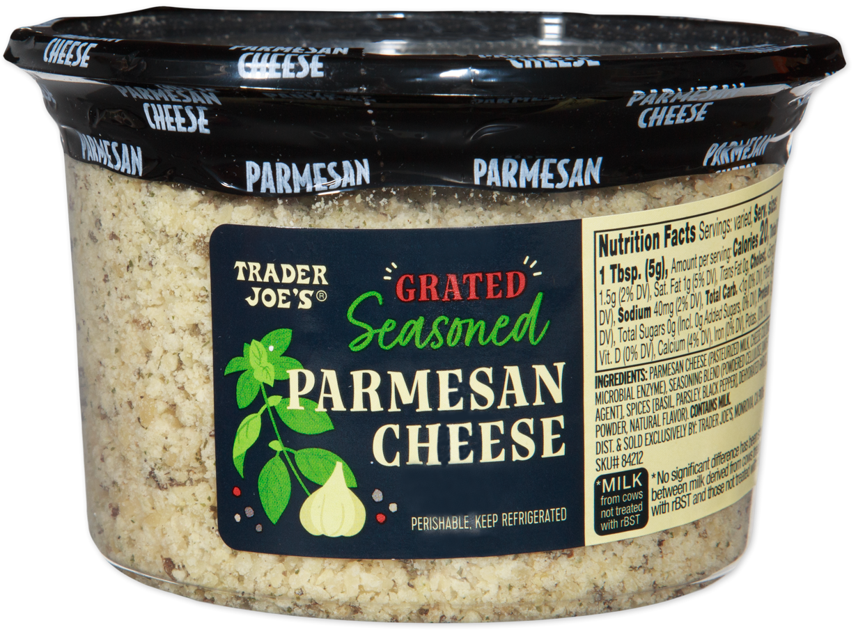 Grated Seasoned Parmesan Cheese