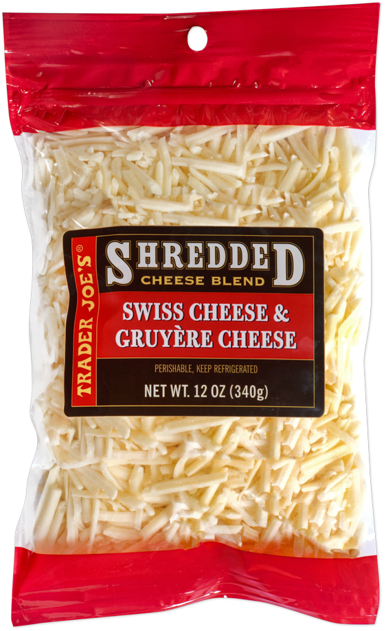 Shredded Swiss Cheese & Gruyère Cheese