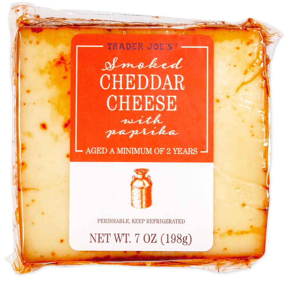 Smoked Cheddar Cheese with Paprika