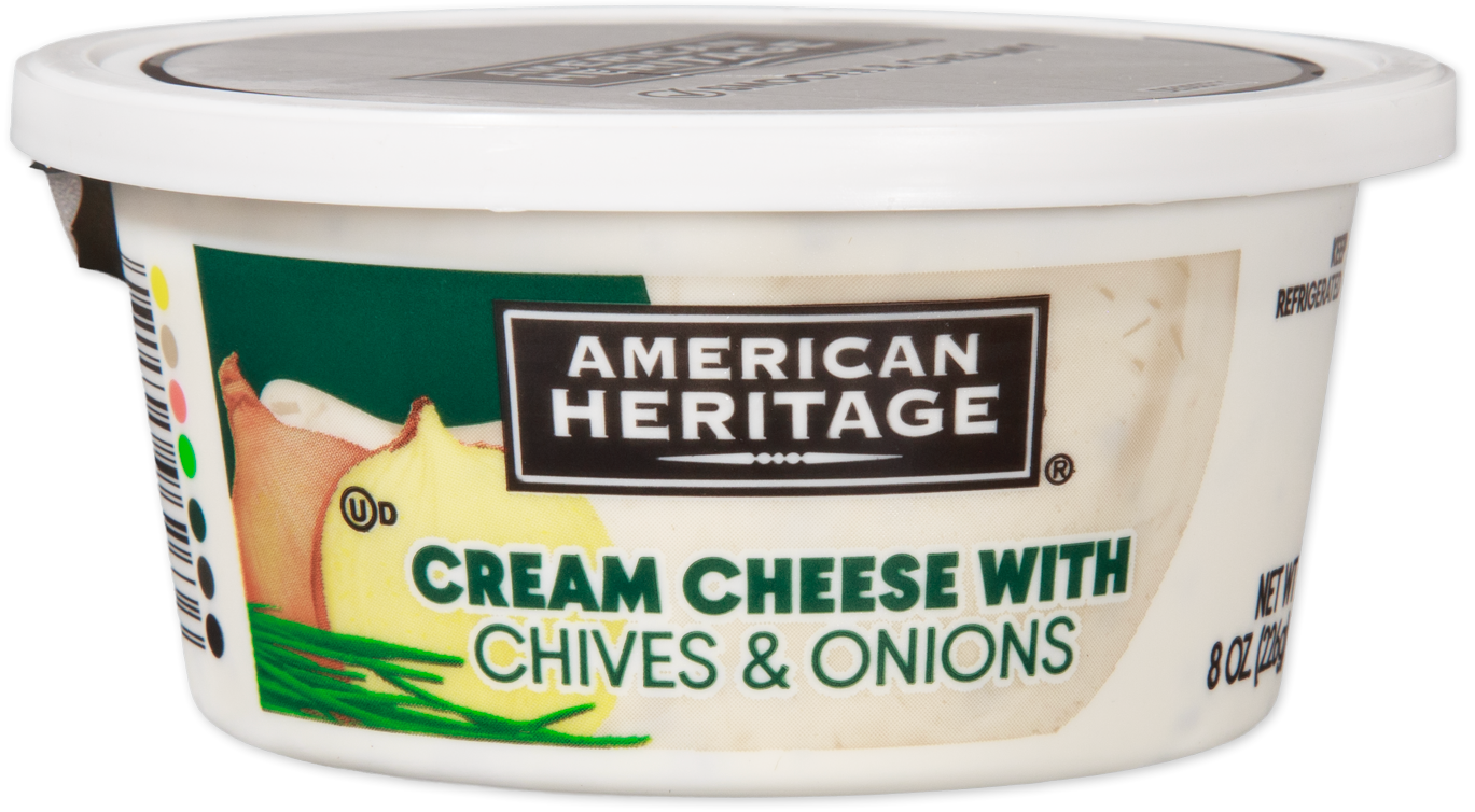 American Heritage® Cream Cheese with Chives & Onions