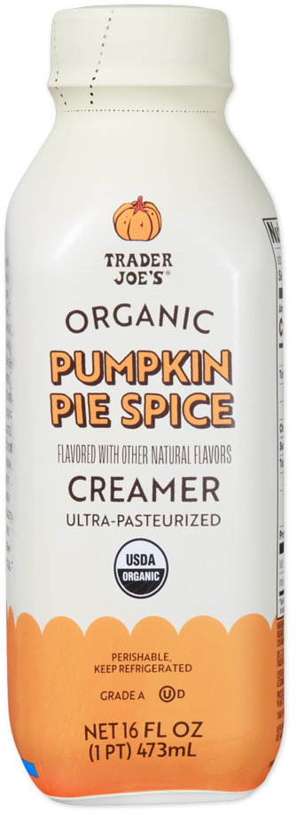 Organic Pumpkin Pie Spice Creamer