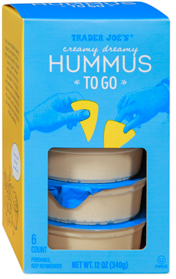Creamy Dreamy Hummus To Go