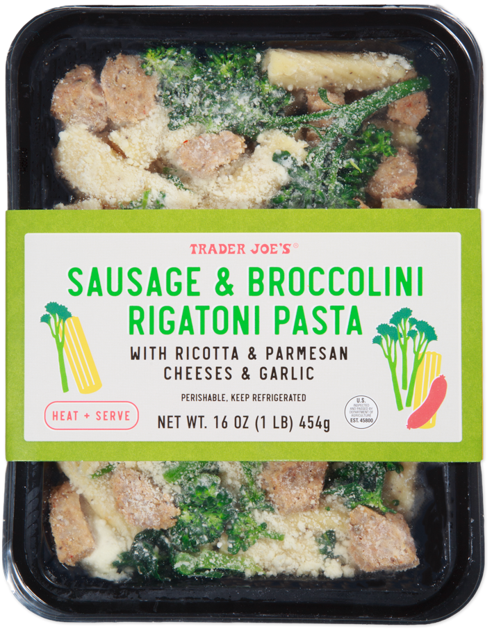 Sausage & Broccolini Rigatoni Pasta