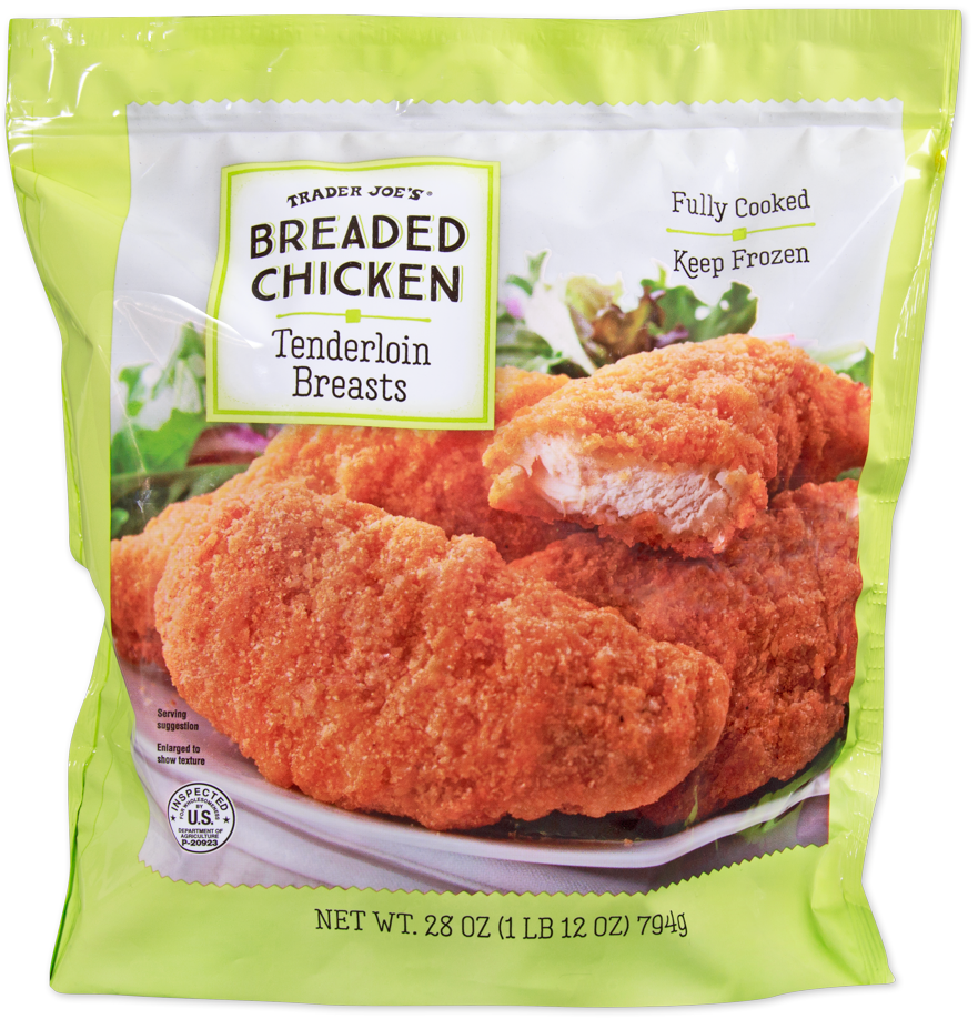 Breaded Chicken Tenderloin Breasts