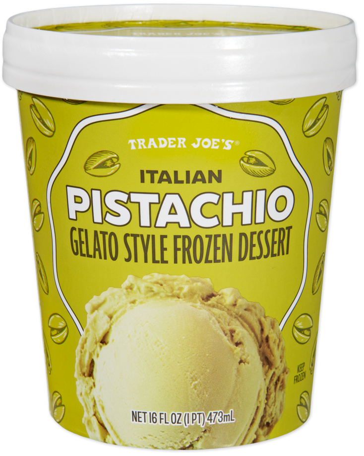 Italian Pistachio Gelato Style Frozen Dessert