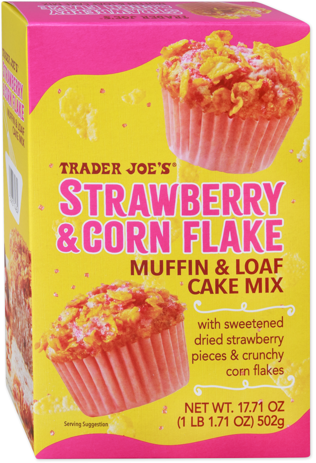 Strawberry & Corn Flake Cake Muffin & Loaf Cake Mix