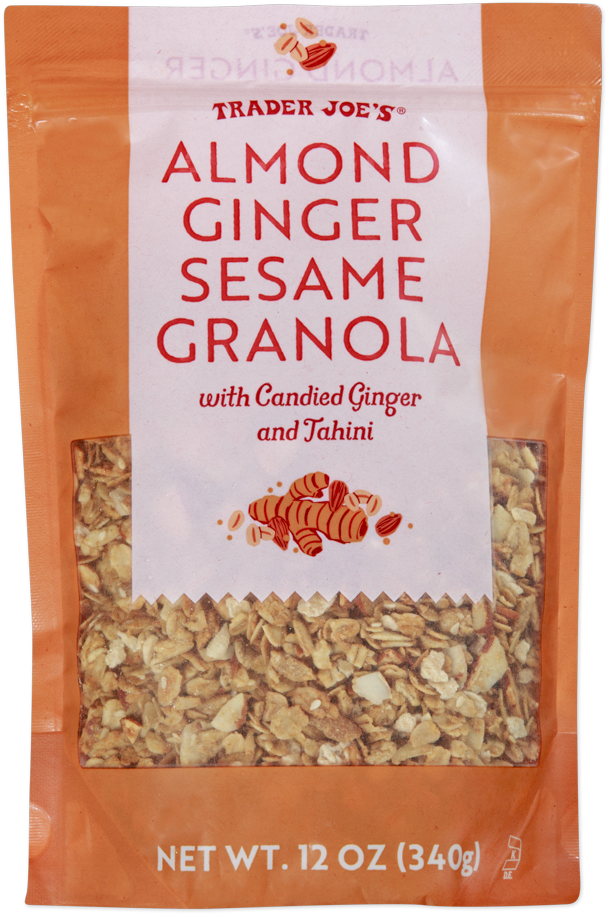 Almond Ginger Sesame Granola
