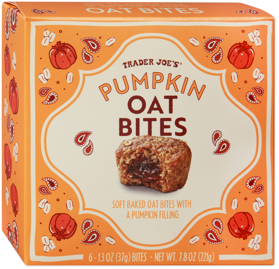 Pumpkin Oat Bites