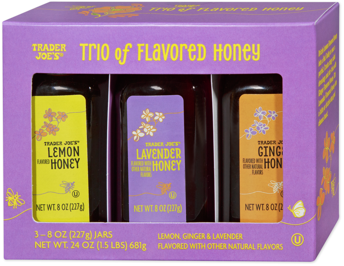 Trio of Flavored Honey