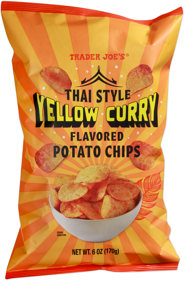 Thai Style Yellow Curry Flavored Potato Chips