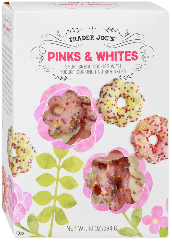 Pinks & Whites Cookies
