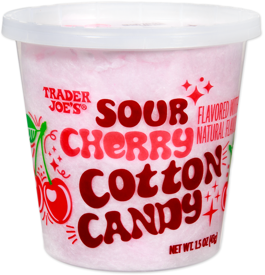 Sour Cherry Cotton Candy
