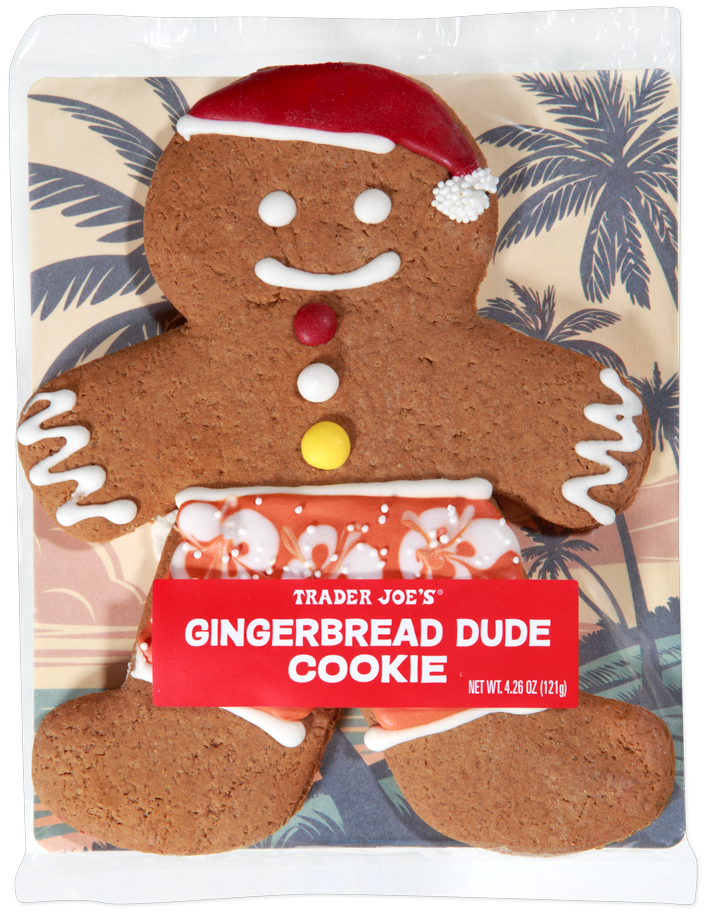 Gingerbread Dude Cookie