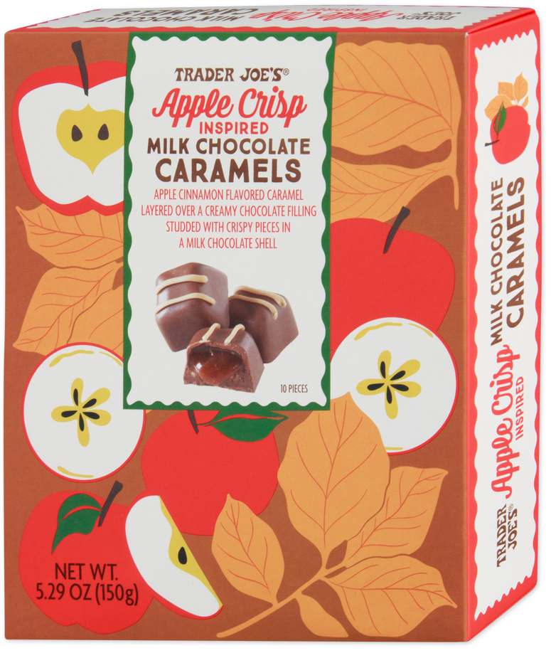 Apple Crisp Milk Chocolate Caramels