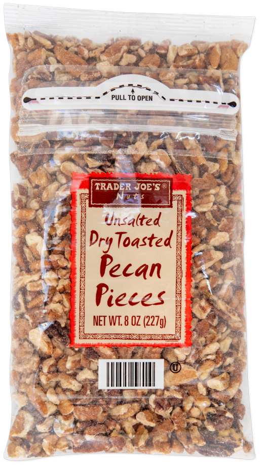 Pecan Pieces Dry Toasted Unsalted