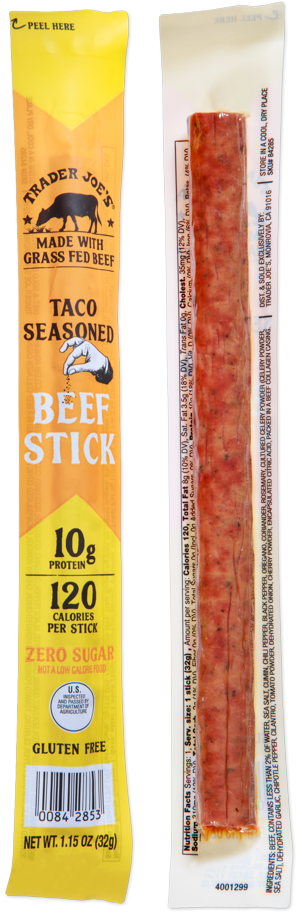 Taco Seasoned Beef Stick