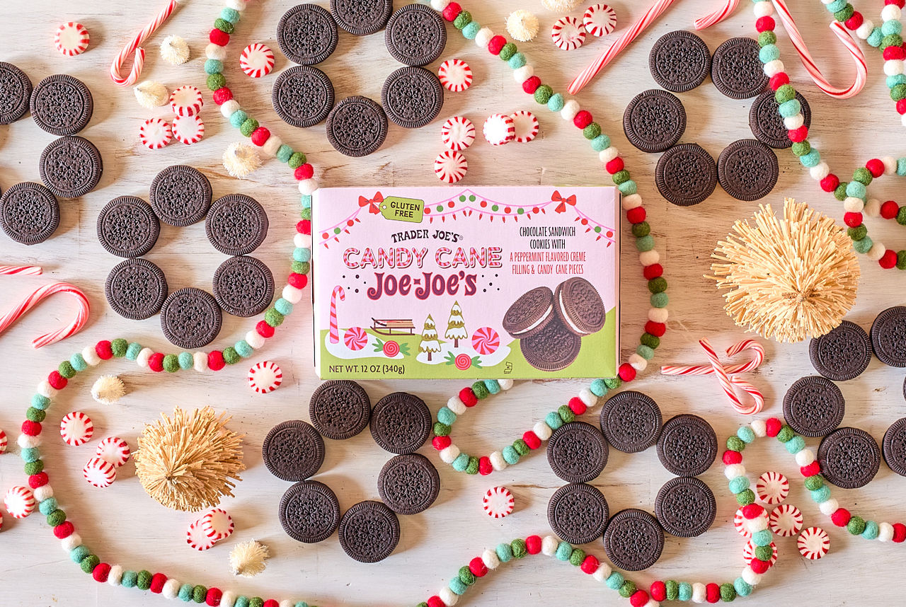 Gluten Free Candy Cane Joe-Joe's | Trader Joe's