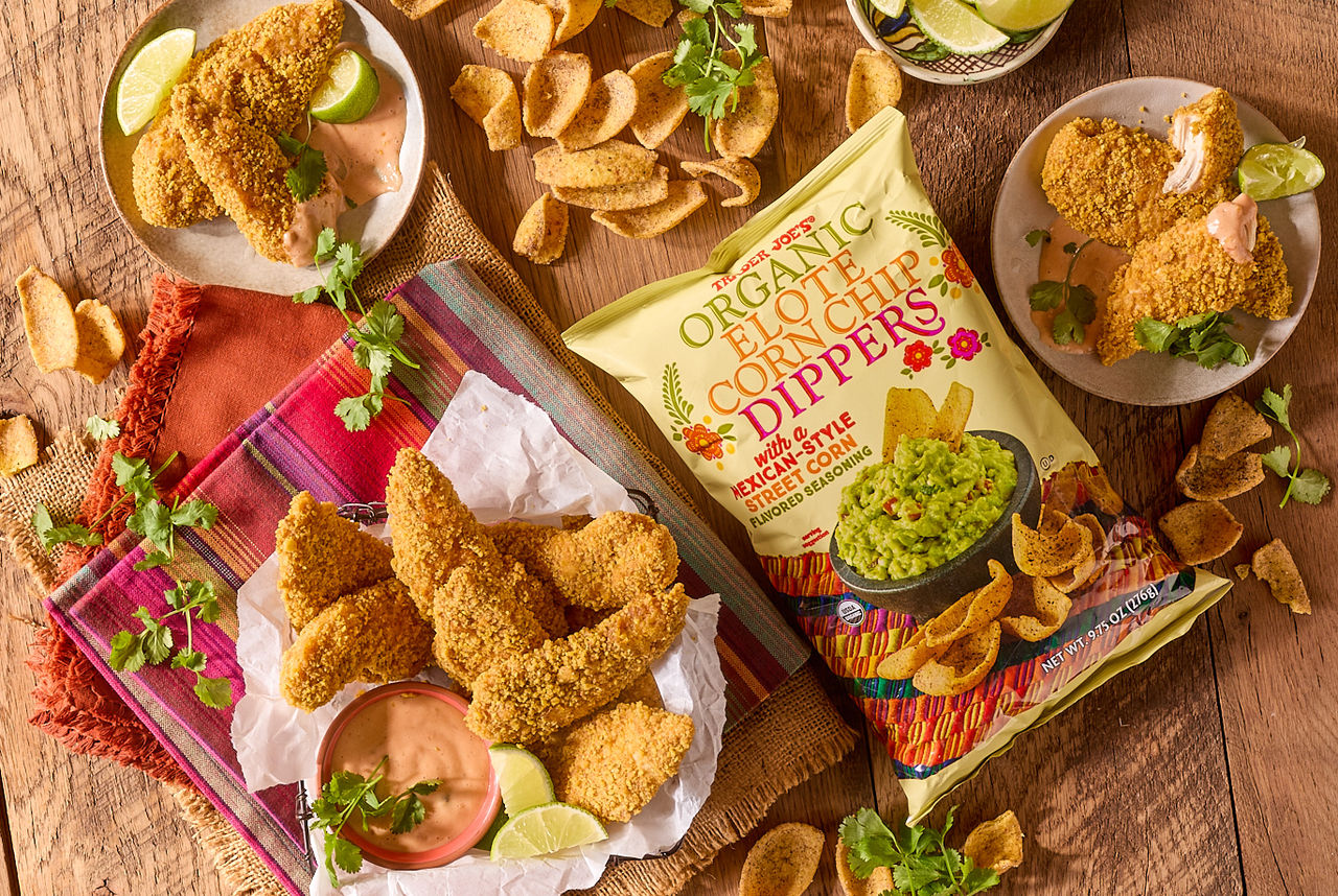 Organic Elote Corn Chip Dippers | Trader Joe's