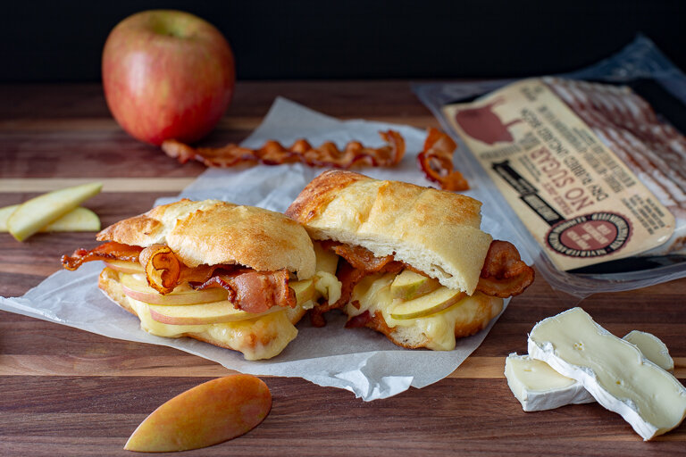 No Sugar Dry Rubbed Uncured Bacon