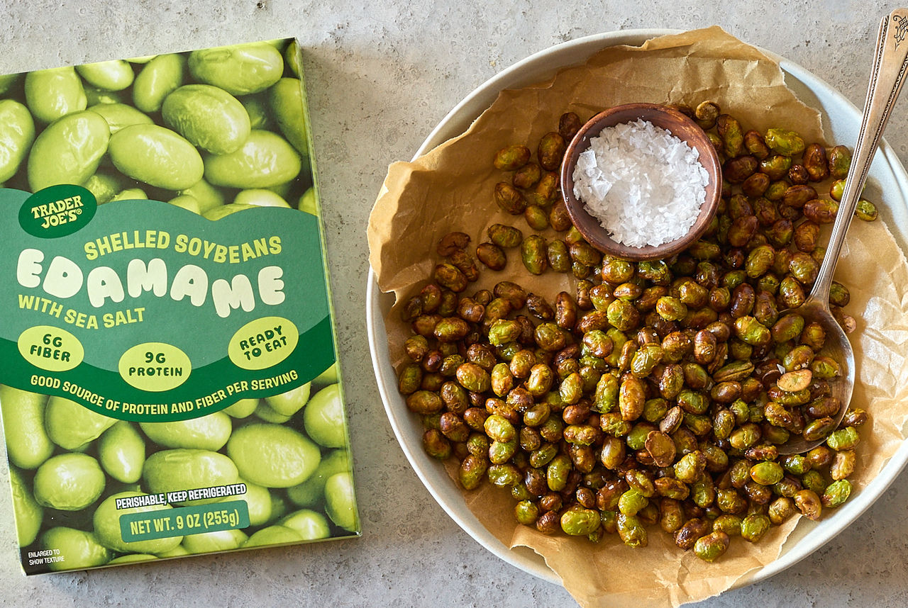 edamame様 Shelled Edamame with Sea Salt | Trader Joe's