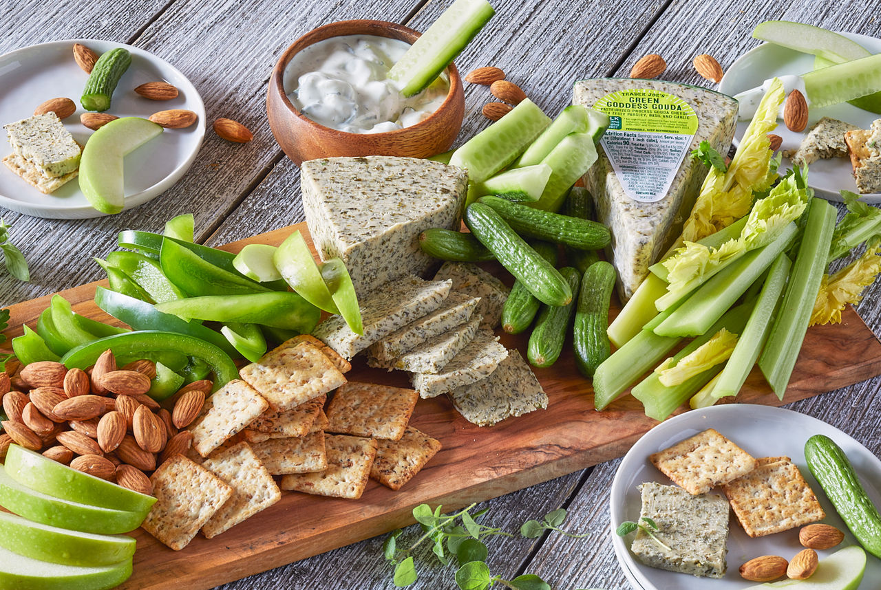 Green Goddess Gouda | Trader Joe's