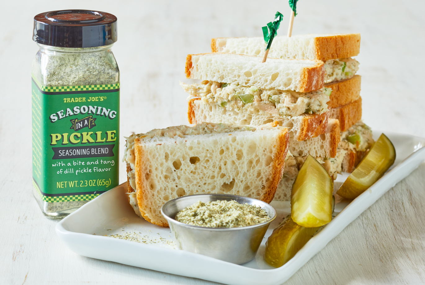 NEW] May 2022 Seasoning Product - Seasoning In A Pickle Seasoning Blend  (with a bite and tang of dill pickle flavor) - $2.49 (YMMV, might not be  in all stores yet) : r/traderjoes