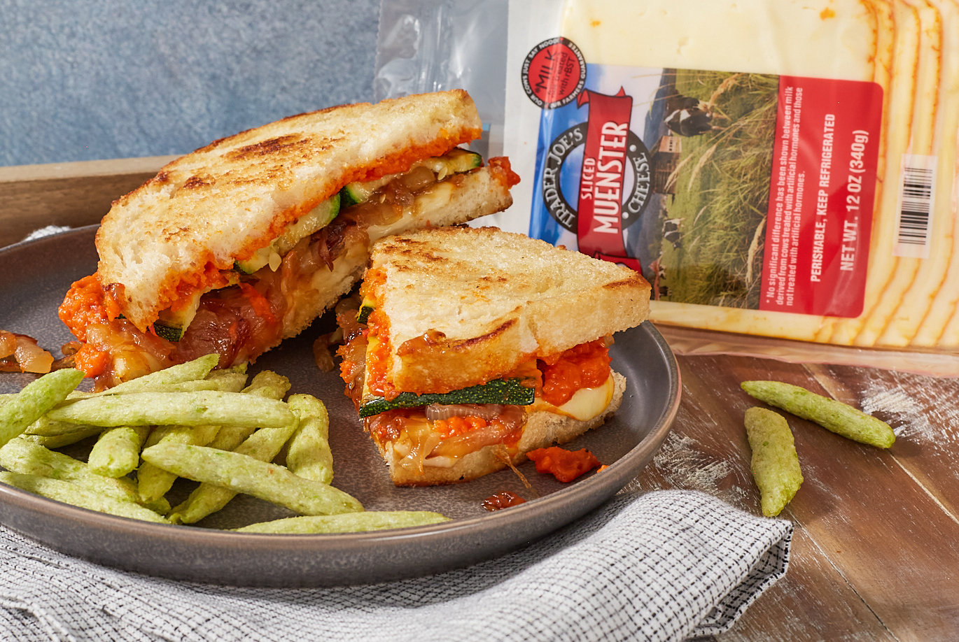 Grilled Veggie Muenster Melt