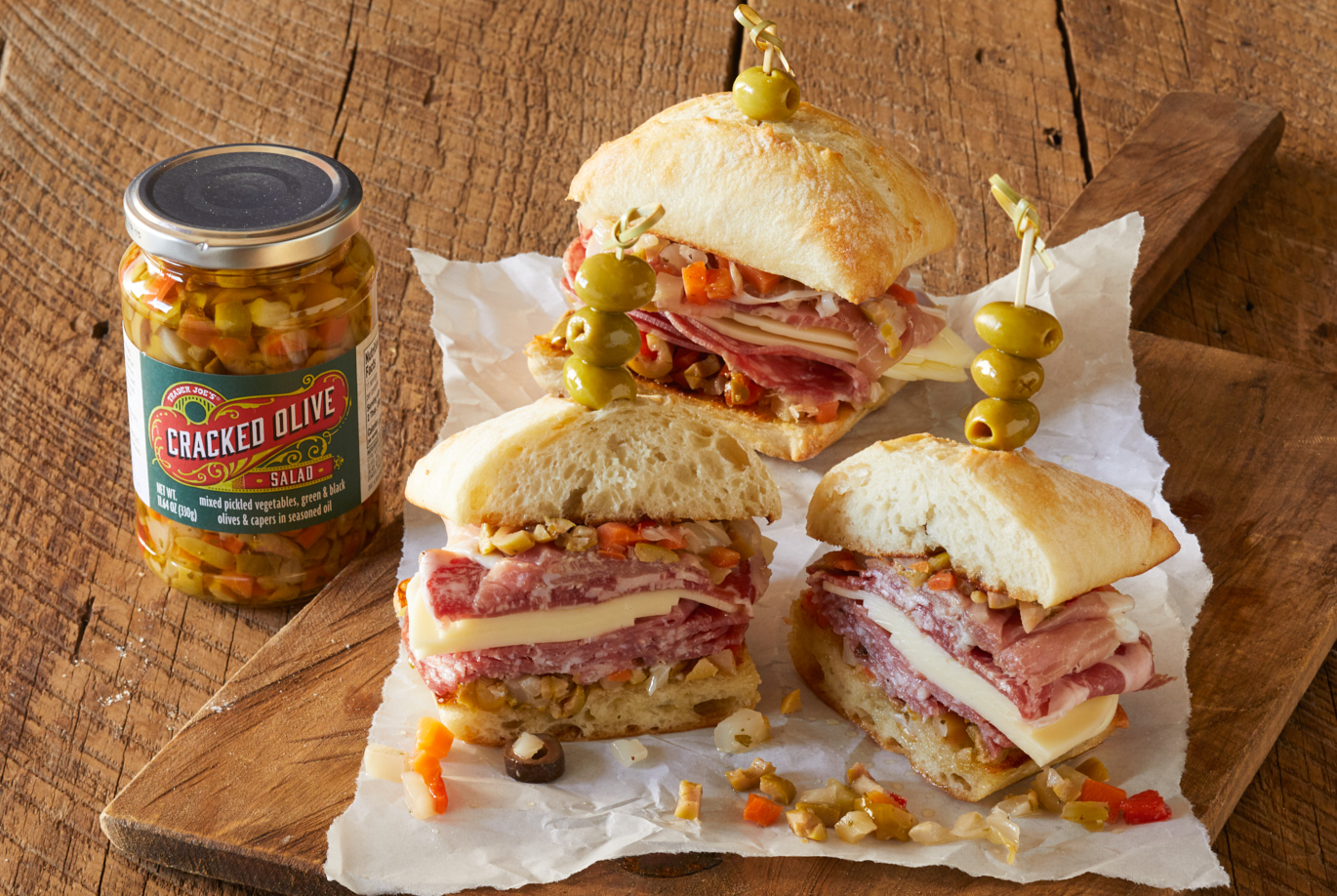 Muffa Lotta Olive Sandwich