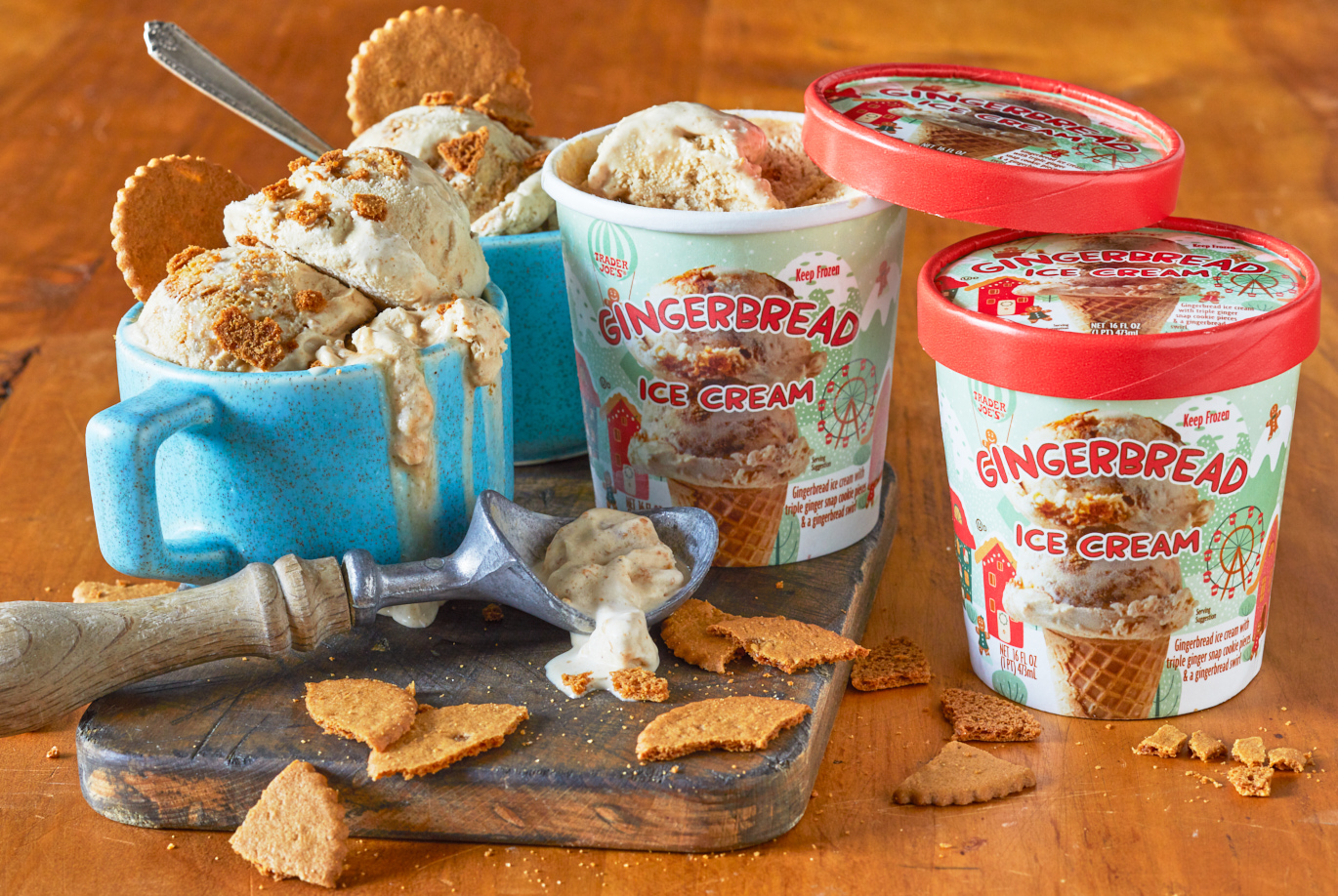 gingerbread ice cream