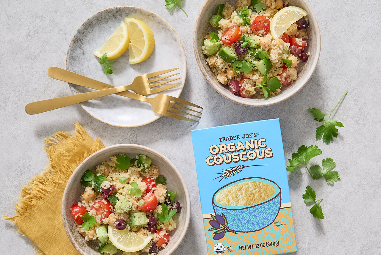 Quick Couscous & Chickpea Salad