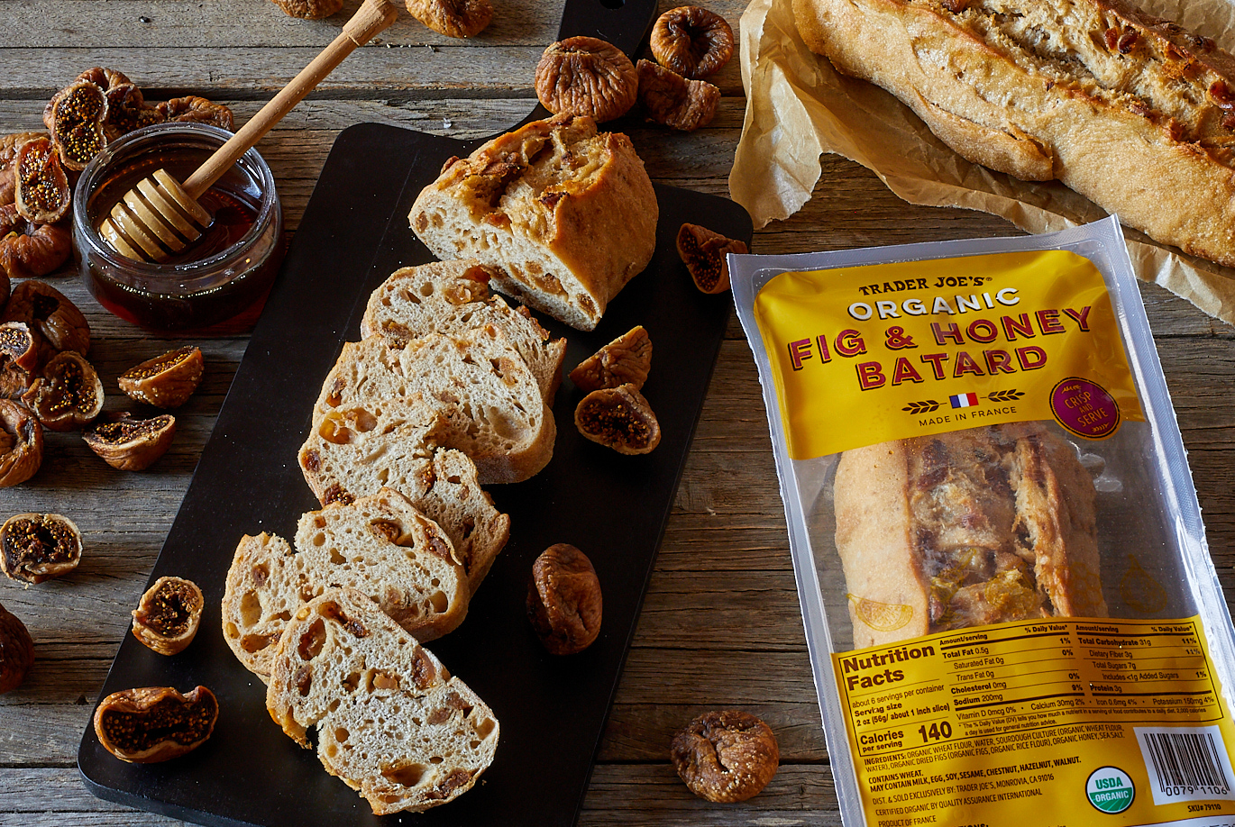 Organic Fig & Honey Batard | Trader Joe's