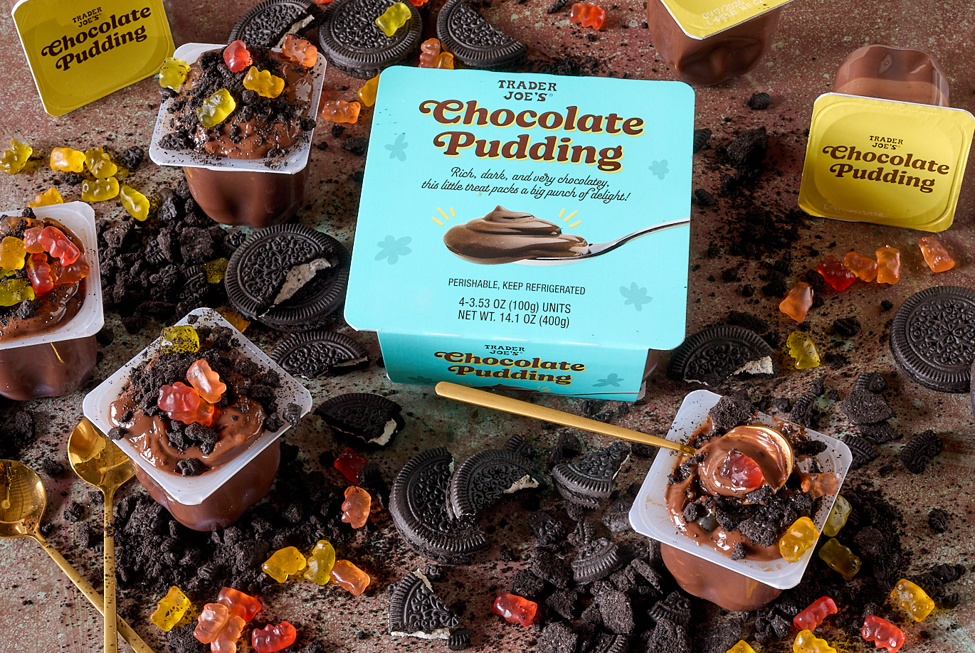 ストーブ Pudding Snack Pack DOVE Dark Chocolate Pudding Cups Same-Day Delivery or