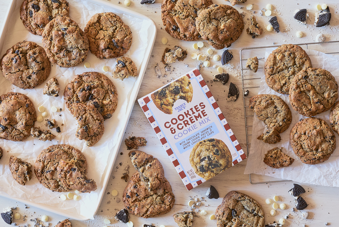 Cookies & Creme Cookie Mix | Trader Joe's
