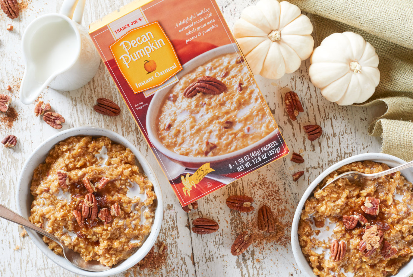 Pecan Pumpkin Oatmeal | Trader Joe's