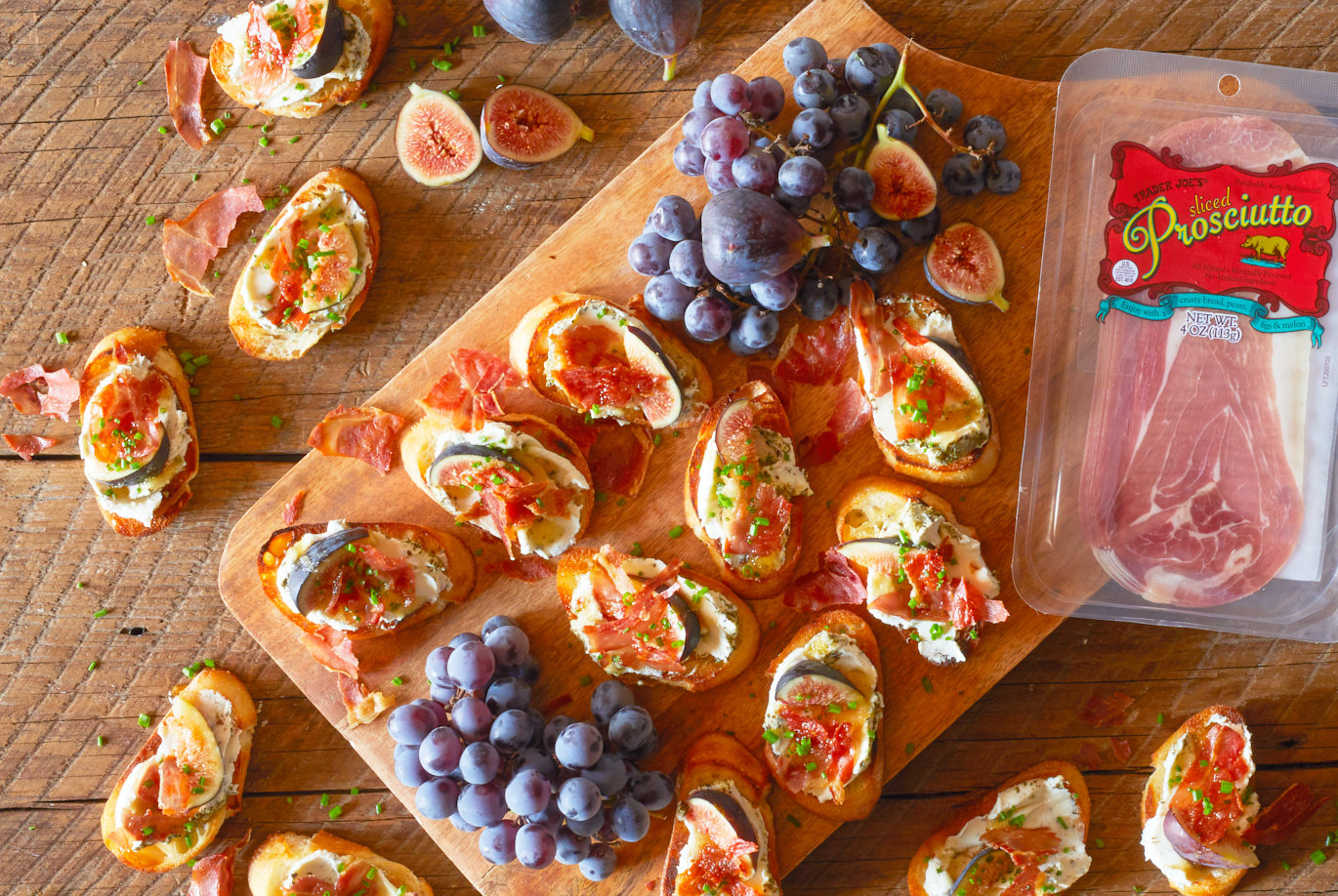 Crispy Prosciutto Crostini