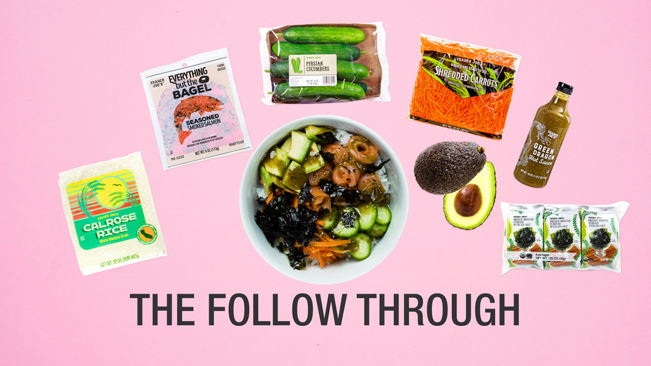 Smoked Salmon Bowl (The Follow Through)