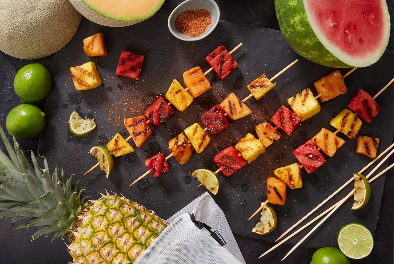 Grilled Fruit Skewers