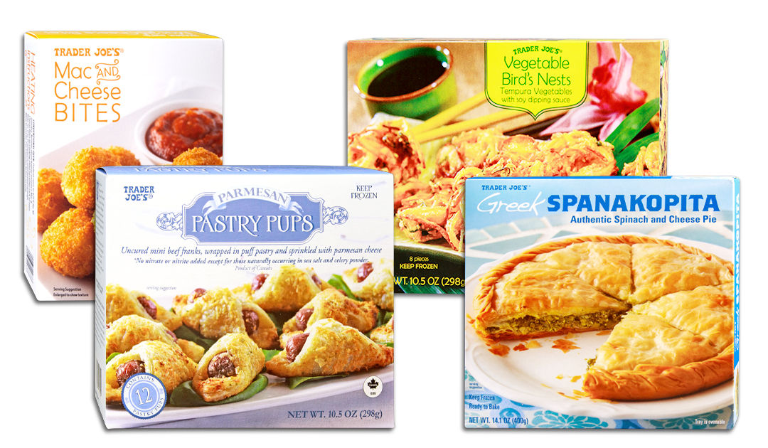 Packages of the four runners up in in the Appetizer category for the 15th annual Customer Choice Awards. Packages of the four runners up in in the Appetizer category for the 15th annual Customer Choice Awards.