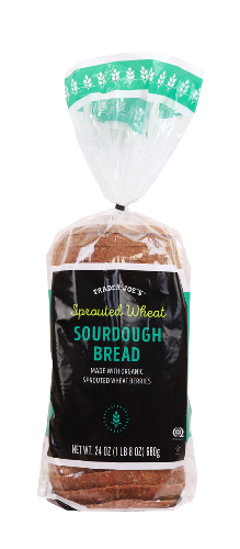 Sprouted Wheat Sourdough Bread