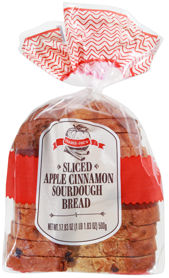 Sliced Apple Cinnamon Sourdough Bread