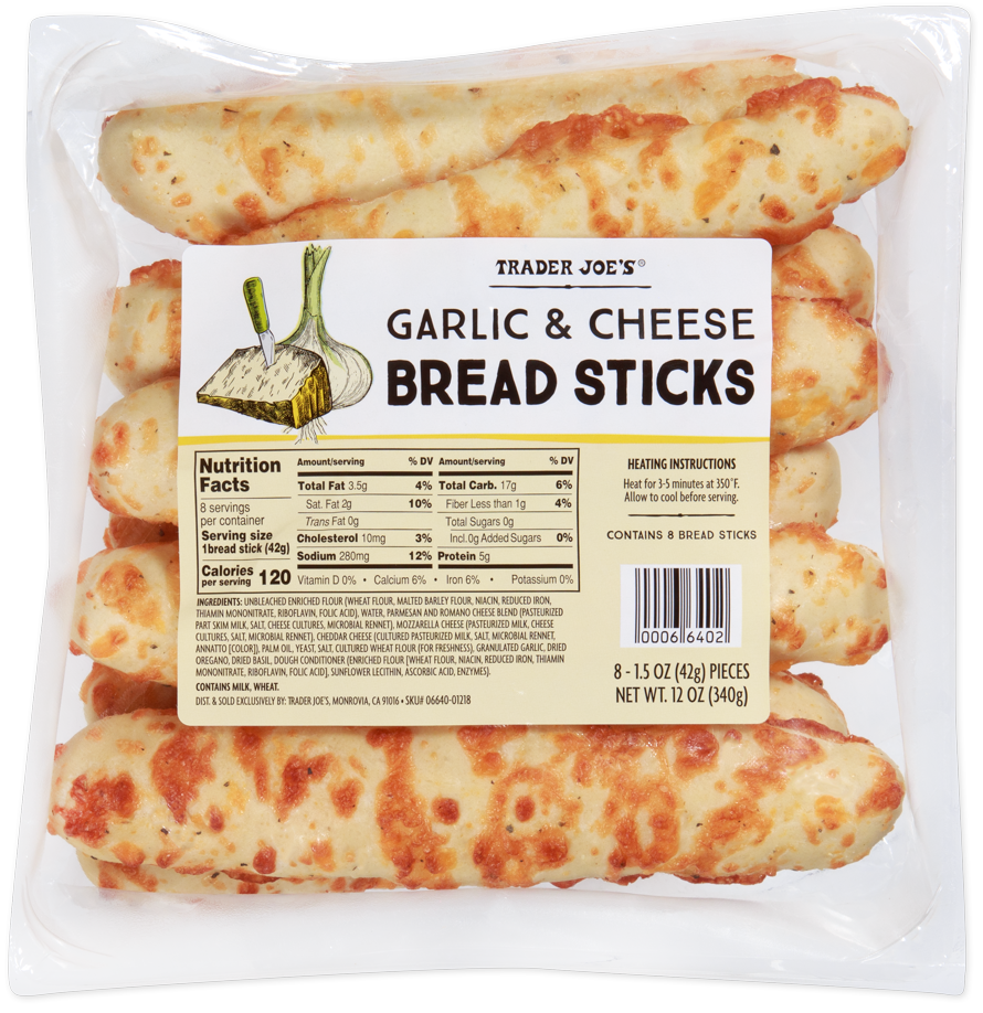 Garlic & Cheese Bread Sticks