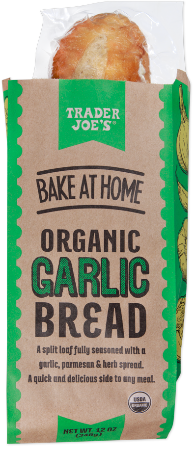 Trader Joe's Organic Garlic Bread