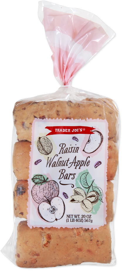Raisin Walnut Apple Bars