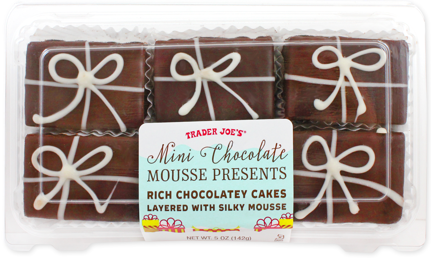 Trader Joe's Mini Chocolate Mousse Presents