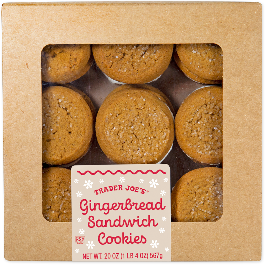 Gingerbread Sandwich Cookies